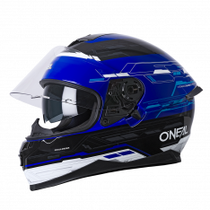 CHALLENGER Helmet MATRIX black/blue XS (53/54 cm)